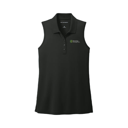 Port Authority Women's Dry Zone UV Micro-Mesh Sleeveless Polo