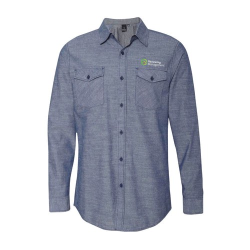 Burnside Chambray Long Sleeve Shirt