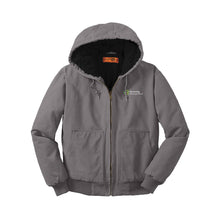 Load image into Gallery viewer, CornerStone Washed Duck Cloth Insulated Hooded Work Jacket