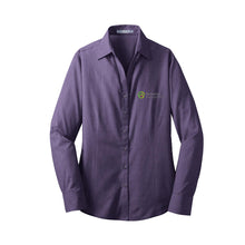 Load image into Gallery viewer, Port Authority Ladies Crosshatch Easy Care Shirt