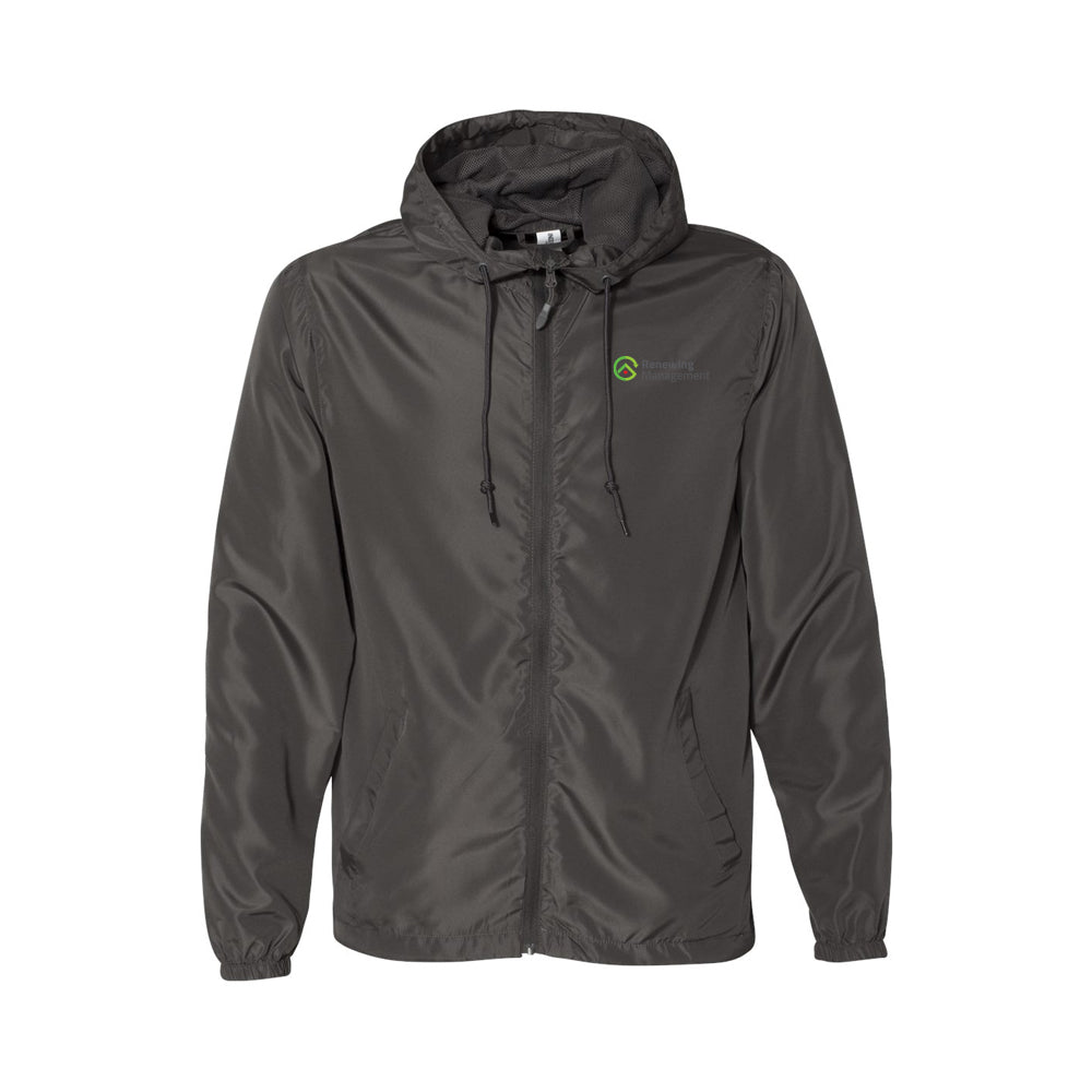 Independent Trading Co. - Unisex Lightweight Windbreaker Full-Zip Jacket