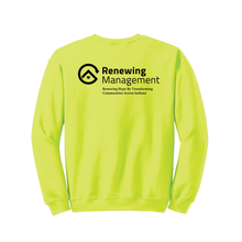 Load image into Gallery viewer, Maintenance Crewneck Sweatshirt - Safety Green