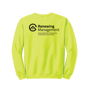 Maintenance Crewneck Sweatshirt - Safety Green