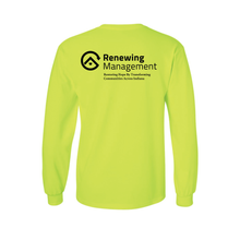 Load image into Gallery viewer, Maintenance Long Sleeve Tee - Safety Green