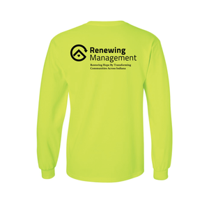 Maintenance Long Sleeve Tee - Safety Green