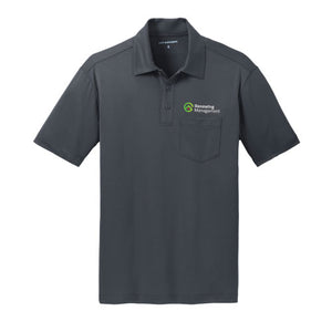 Port Authority Silk Touch Performance Pocket Polo